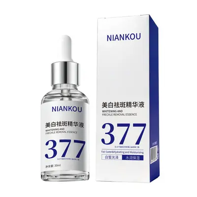 377 Beyazlatıcı ve Leke Giderici Esans Niacinamide Beyazlatıcı ve Cilt Aydınlatıcı Nemlendirici ve Leke Giderici Yüz Esansı Yüz Kullanımına Özel