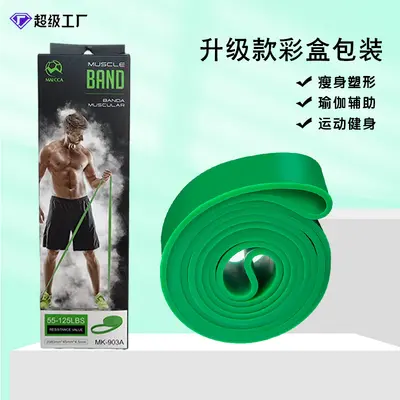 Fitness-Widerstandsband, dick und robust, Farbbox - 2