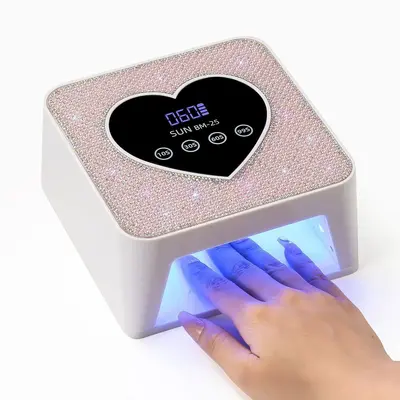 Kablosuz şarjlı tırnak UV fototerapi lambası mini
