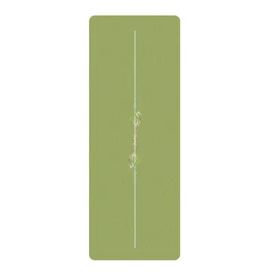 Coconut Shell PU Natural Rubber Yoga Mat, Non-Slip and Thick - 13