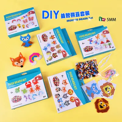 DIY educational fuse bead set, animal series 5 mm beads