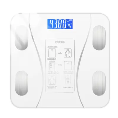 Smart Body Fat Scale Home Accurate Weight Scale Small Rechargeable Weight Loss Body Electronic Scale Mint Health Connected - 9
