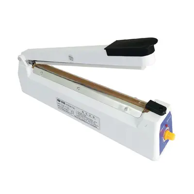 Hand Press Plastic Sealing Machine, Models 100, 200, 300, for Food Film Bags - 12