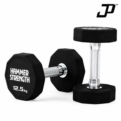 On Kenar Kaplı Dumbell Ticari Fitness Salonu Sabit Dumbell Dökme Demir Yuvarlanmayan Dumbell Standı Seti Özelleştirilebilir Logo - 11