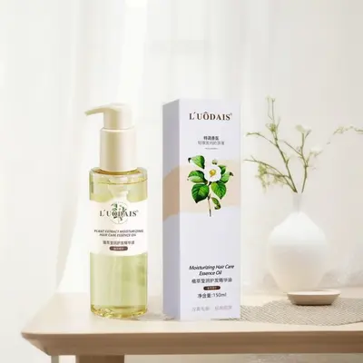 Luodaishi bitkisel saç bakım yağı 150ml, durulanmayan, kuru saç için - 8
