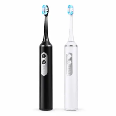 3-in-1 electric toothbrush with sonic wave and water flosser - 6