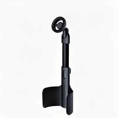 Retractable Metal Magnetic Car Phone Holder 2-in-1 with Water Cup Holder - 6