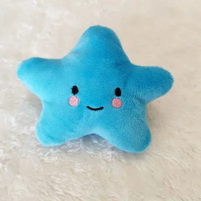 Crystal Super Soft Plush Dog Toy, Squeaky and Chew-Resistant - 10