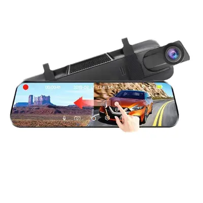 10 Zoll ADAS Dashcam 4K Rückspiegel Dual-Objektiv Rückfahrkamera
