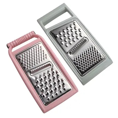 Edelstahl-Gemüsehobel Reibe Kartoffelhobel Set - 5