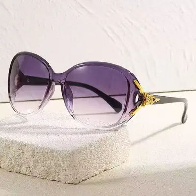 Women's Fox-Head Sunglasses, UV Protection, Suitable for Driving - 4