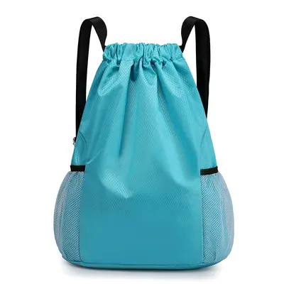 Waterproof Drawstring Basketball Backpack, Customizable Logo, Side Pocket, Large Capacity - 7