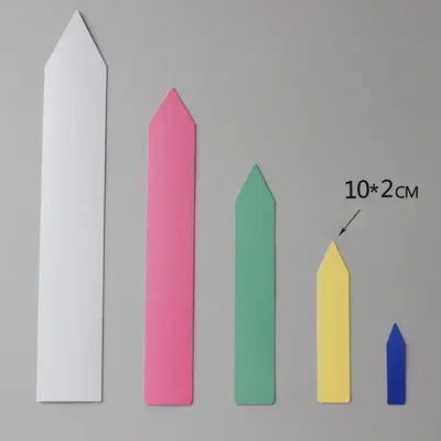 PVC Garden Plant Labels, Succulent Ground Stake Markers