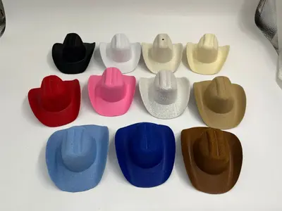 Denim Hat Blanks for Dolls and Pets, 6.5 cm, 8 cm, 10 cm, 13.5 cm - 9