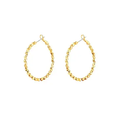 S925 gümüş minimalist halka küpe, iğne modeli, nişe tasarım - 6