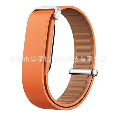 Genuine Leather Loop Strap for Google Fitbit Air - 7