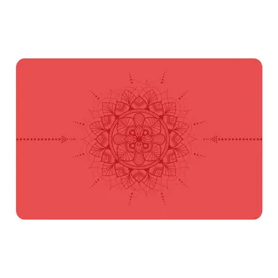 Kaymaz PU Deri Doğal Kauçuk Yoga Dirsek Pedi, Küçük Kare Yoga Minderi - 8