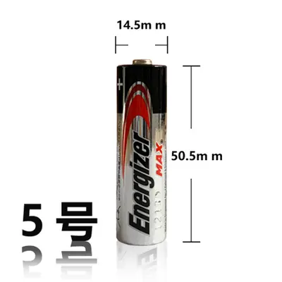 Energizer AA Batterie, LR6, Größe 5, für Maus, Tastatur und Fernbedienung
