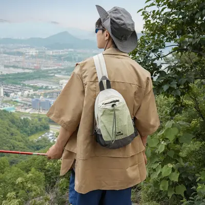 Dual-Use Chest Bag, Lightweight Outdoor Backpack for Hiking and Daily Commute - 8