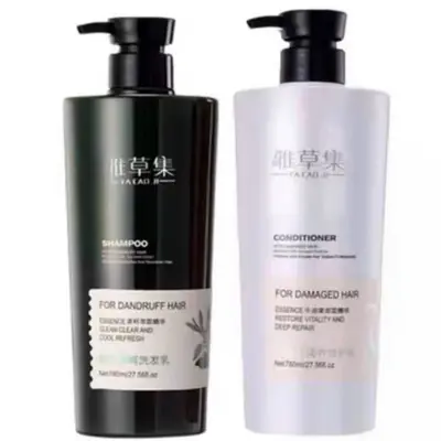 Yacaoji Ginger Oil-Control Volumizing Shampoo and Serum - 2