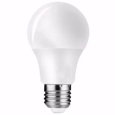 Eine Blasen-E27-Gewindeleuchte LED-Birne Energiesparlampe Kronleuchter Hausbeleuchtung Weiß Gelb Warmweißlicht Dimmbar Dreifarbig A60 Lichtquelle