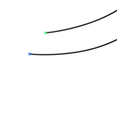 Kitten Teaser Wand, Fiber Laser, Extra Long Feather, Chew-Resistant - 9