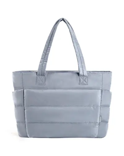 Large Capacity Women's Lightweight Cotton Tote Bag for Yoga and Travel - 13