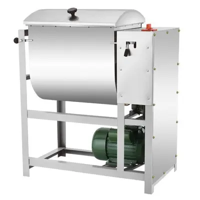 Edelstahl-C-Teigkneter, vollautomatisch - 7