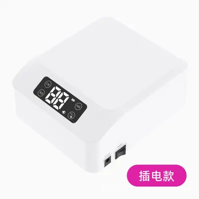 Smart quick-drying nail lamp for gel polish, wearable nail drying lamp for nail salons, non-yellowing lamp.