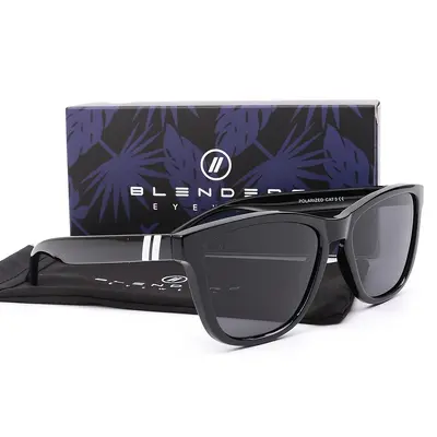 Blenders European and American Sports New Style Men's and Women's Fashion Colorful Square Sunglasses UV400 Polarized Sunglasses