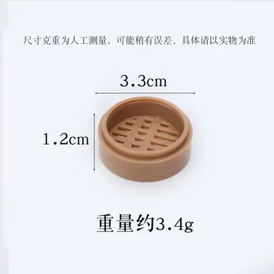 Simulated Steamer Basket Model Toy, Plastic DIY Clay Food Photography Prop - 9
