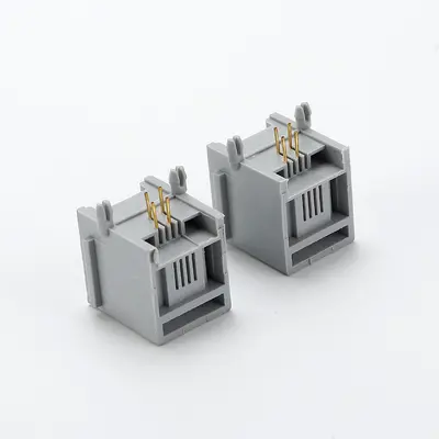 55-01 55A RJ45 4P4C Network Connector PCB Socket