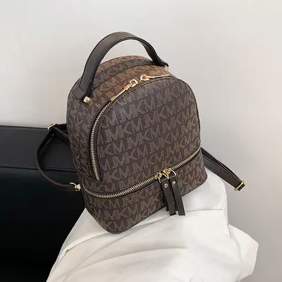 Women's Backpack, Letter Bag, Campus and Travel School Bag - 8