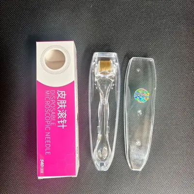 Ticari Best Seller 540 Yeşil Micro İğne Dermaroller Micro İğne Güzellik Micro İğne Bakımı Aqua Light Dermaroller Çapraz Sınır E-Ticaret Amazon - 7