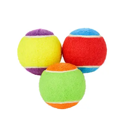 Hundetennisball, nicht elastisch, Wurfspielzeug 6,5 cm