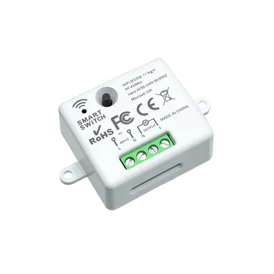 Wifi+433 mini akıllı anahtar TUYA tek kanallı cep telefonu uzaktan kumanda anahtarı kablosuz uzaktan kumanda anahtarı