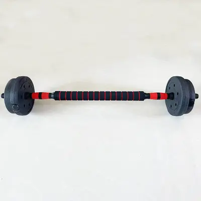 Fitness dumbbell set, cement weight, adjustable barbell combination
