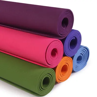 Çevre dostu TPE yoga matı, 8 mm kalınlık