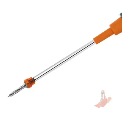 Screwdriver set long rod magnetic Phillips and slotted - 5