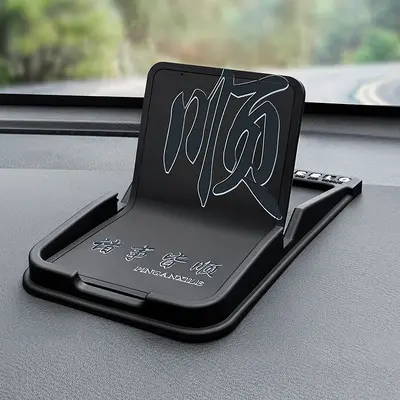 Anti-Slip Mat Car Phone Holder for Center Console and Dashboard - 13