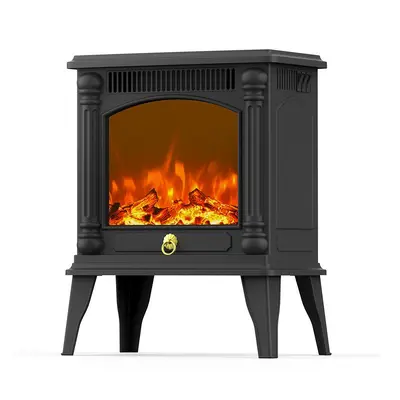 3D Artificial Flame Fireplace Electric Heater, Energy Saving - 6