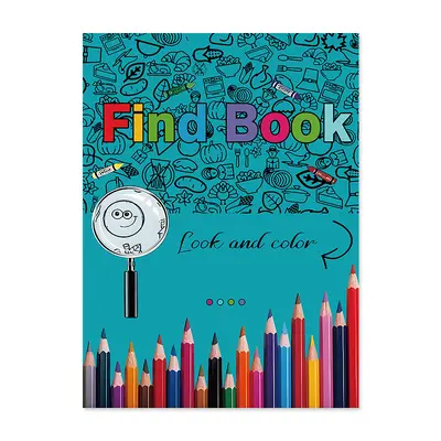 FindBooklookandcolor Kinder-Such- und Malbuch - 1