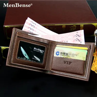 Men's Wallet with Large Capacity Coin Compartment for Daily Use - 4