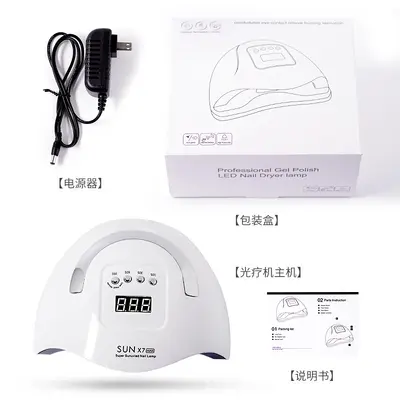 UV LED nail dryer with sensor