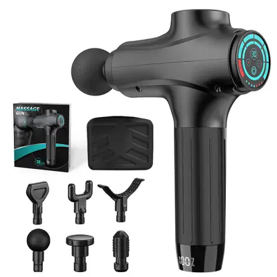 Neue Massagepistole Faszienpistole mit Muskelvibration für Fitness - 6
