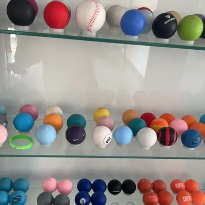 LACROSSE Gummi-Hartgummi Hockey-Faszienball Massageball Muskelentspannungsball Koreanischer MASSAGEBALL