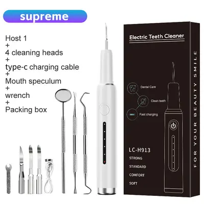 Electric tooth cleaner multifunctional handheld teeth cleaning device - 13