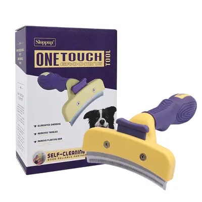 Cat and Dog Comb for Detangling and Removing Loose Undercoat - 8