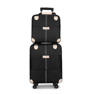 Leichte Trolley-Reisetasche mit Universalrollen, Bordgepäck - 9
