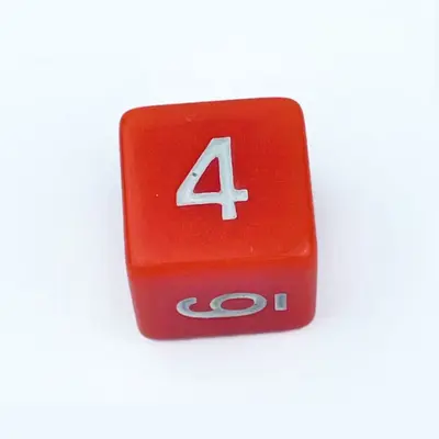 Acrylic 6-Sided Dice for Tabletop RPG and Board Games - 8